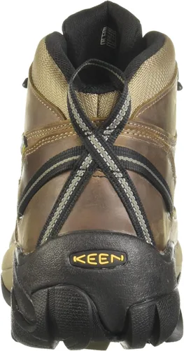 Vista 3 de KEEN Targhee II Botas de senderismo impermeables para hombre, AlcatrazFired Brick