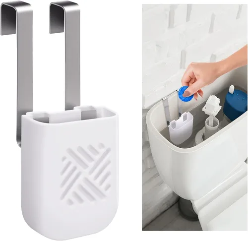 Vista 8 de Adjustble Toilet Tank Cleaning Tablet Holder, Bleach Tablets Bracket