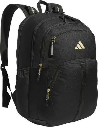 Vista 20 de adidas Mochila unisex Prime para trabajo, bolsa para laptop, mochila de viaje para mujeres y hombres con compartimento acolchado para laptop, Negro