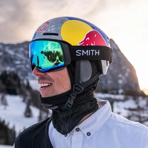 Vista 5 de Smith 4D MAG Gafas de nieve – Gafas de esquí y snowboard para adultos con lente diaria y visión BirdsEye – para hombres y mujeres Negro + espejo