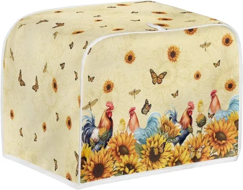 Vista 48 de Xoenoiee Funda protectora para tostadora con estampado de águila y bandera estadounidense del 250 aniversario, a prueba de polvo e impermeable