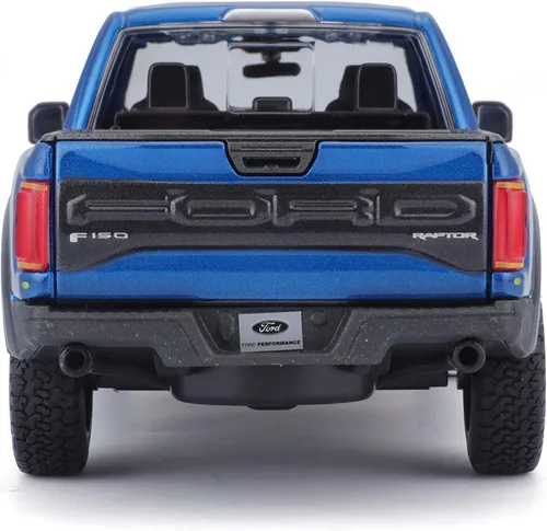 Vista 6 de Maisto 1:24 SE Camiones 2017 Ford F150 Raptor - Azul
