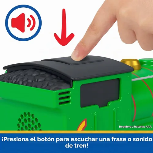 Vista 3 de Thomas & Friends by Fisher-Price Large-Scale Talking Percy Engine