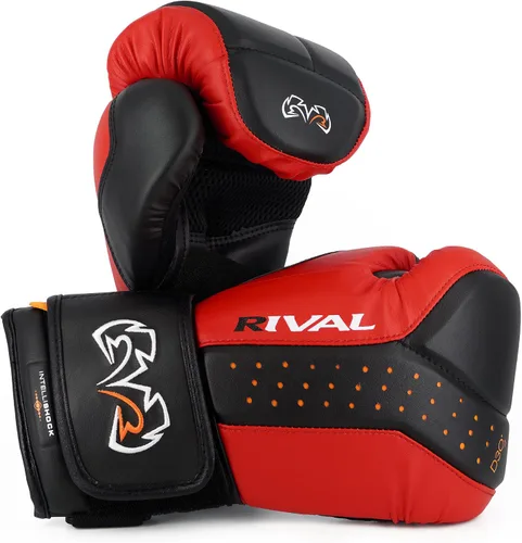 Vista 8 de RIVAL Boxing RB10 Intelli-Shock - Guantes para bolsa, cierre de gancho y bucle, ajuste ergonómico, 1.25 pulgadas de espuma de celda cerrada para uso