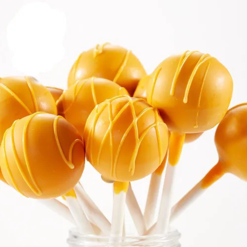 Vista 4 de COOLAKE Palitos de piruleta 100 unidades de 6 pulgadas para hacer dulces de papel para decoración de pasteles, dulces de frutas caseros