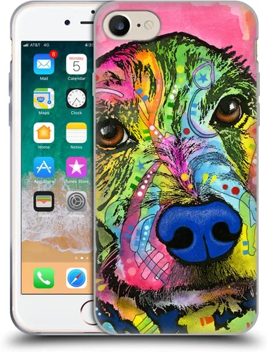 Vista 43 de Oficial Dean Russo perros 3 suave funda de Gel para Apple Iphone 7 Plus/8 Plus, Amy