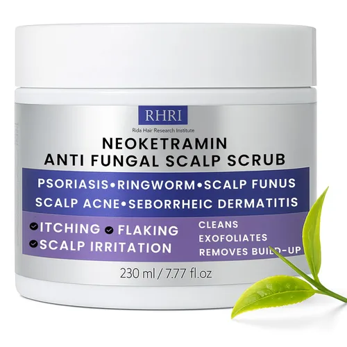 Vista 6 de Acondicionador profundo antifúngico para hombres y mujeres Tratamiento del cuero cabelludo para psoriasis, caspa, dermatitis seborreica