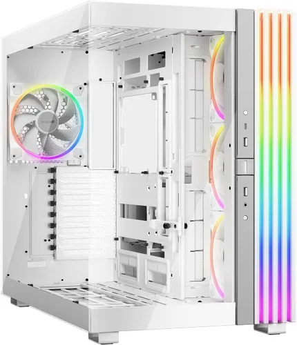 Vista 18 de be quiet! Base ligera 500 PC Caso, totalmente ventana frontal y panel