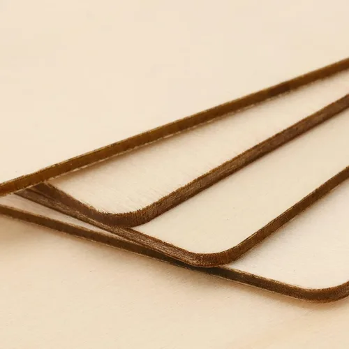 Vista 3 de 200 piezas cuadradas de madera de 3 x 3 pulgadas, cuadrados de madera para manualidades, azulejos de madera, piezas de madera sin terminar