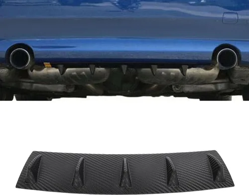 Vista 11 de SCITOO Alerón de borde delantero con acabado en negro brillante, compatible con Dodge Charger 2011-2014