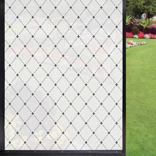 Vista 12 de Koi Fish - Película de adherencia estática para ventana, imagen de fortuna china y tranquilidad de poder de Koi, película de vinilo estático Color18
