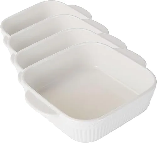 Vista 5 de Mikasa Italian Countryside - Cazuela cuadrada para hornear, 9 pulgadas