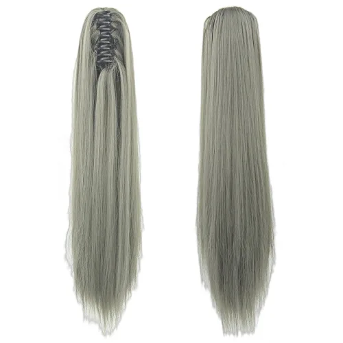 Vista 5 de Extensiones de pelo largo y liso para mujer, fibra natural, 16/613