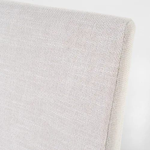 Vista 3 de Silla de comedor moderna, Katherine Mid Century (juego de 2), Tela