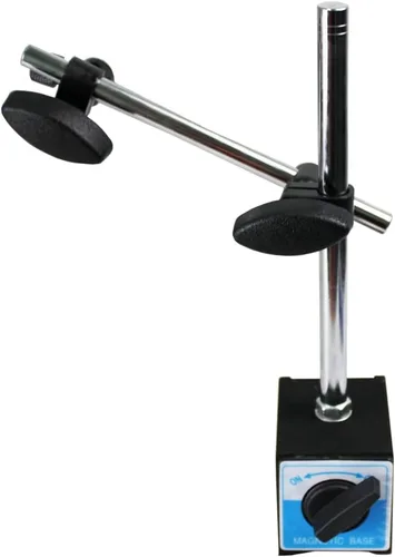 Vista 3 de HFS Soporte de base magnética R para indicador de dial de 132 lbs/60 kg Agujero de sujeción máximo de 0.315 in