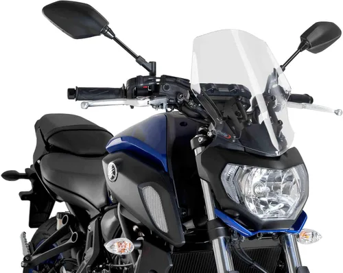Vista 2 de Puig Vientos Nueva generación Touring Yamaha MT-07 18- C/Clear (9667W)