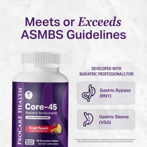 Vista 8 de ProCare Health Multivitamínico bariátrico una vez al día