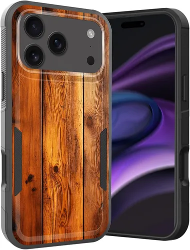 Vista 124 de Funda para iPhone Air, doble capa híbrida resistente resistente a prueba de golpes de policarbonato duro + funda protectora de silicona suave
