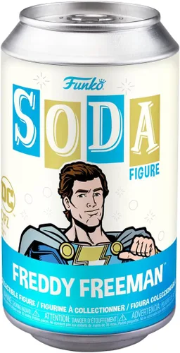 Vista 2 de Funko Vinilo SODA: Shazam 2 - Freddy Freeman - 1/6 probabilidades para variante de persecución rara - DC Comics - Figura de vinilo coleccionable