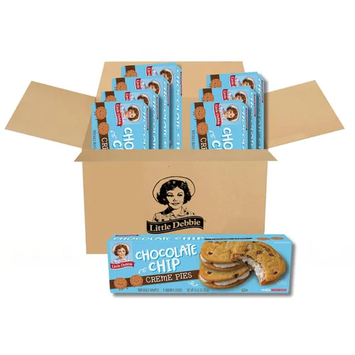 Vista 5 de Little Debbie Pastel de crema de avena caja de 12 unidades (2 cajas) 16.2 onzas