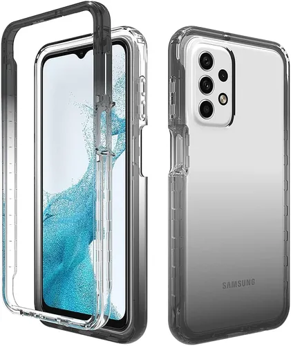 Vista 173 de Pzwoxukhov Funda para Xiaomi Poco M3 M2010J19CG M2010J19CI Caso, alta transparencia, color degradado, funda de absorción de impactos anticaída