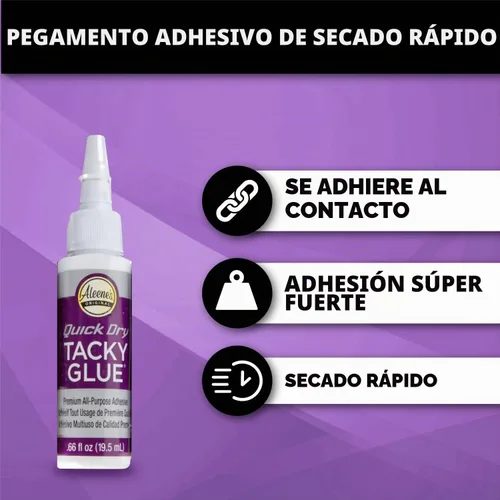 Vista 5 de Aleene's Tacky Glue Trial Pack, Craft Glue, 5 Pack 0.66 oz Each