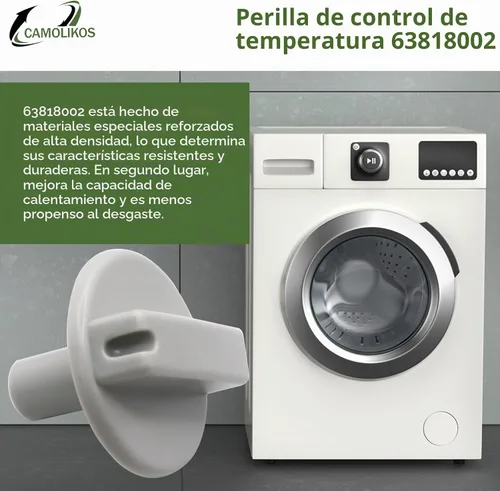Vista 5 de 63818002 Pomo de control de temperatura para piezas de repuesto TPI63818002 (paquete de 2)