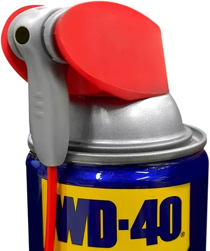 Vista 6 de WD-40 Specialist Spray de Grasa de Litio Blanco con Smart Straw que Rocía de 2 Formas, 10 OZ [Paquete de 6] & Specialist Lubricante Seco con Smart