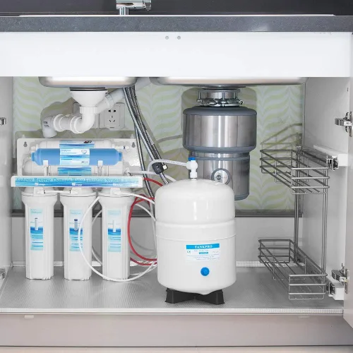 Vista 6 de Geekpure Cartucho de filtro de agua de repuesto DI de desionización en línea de 10 pulgadas TDS hasta 0 para ósmosis inversa RO System -1/4