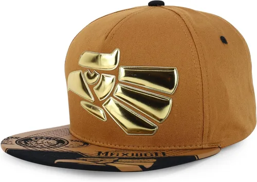 Vista 22 de Hecho En Mexico Águila 3D Bordada Gorra Plana con Cierre Snapback Verde oscuro Negro 4