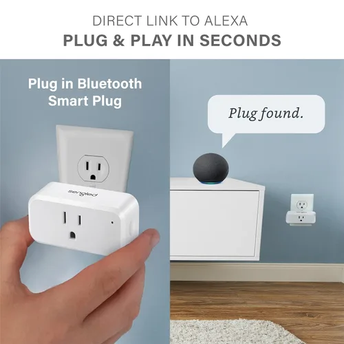 Vista 4 de Sengled Enchufe inteligente, emparejamiento automático S1 con dispositivos Alexa, monitoreo de energía, control remoto de salida inteligente