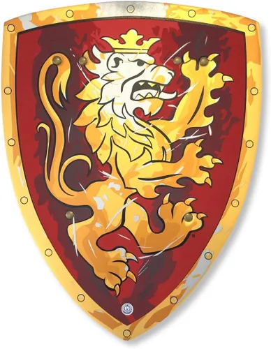 Vista 7 de Liontouch - Escudo de espuma para niños - Escudo de caballero mediano, azul