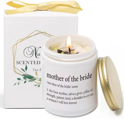 Vista 2 de Vela de definición de madre de la novia/novio, regalo de boda para madre de la novia/novio, vela de madre de la novia/novio, regalo para suegra