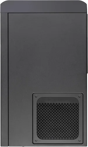 Vista 6 de SilverStone Technology CS240 Chasis NAS Mini-ITX de 4 bahías U.2 Tri-Mode Hot-Swap de alto rendimiento, SST-CS240B