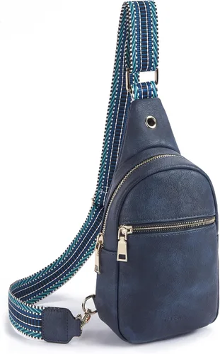 Vista 29 de Bolsos cruzados de Telena para mujer, bolso de piel para mujer, bolso cruzado de bandolera para mujer, bolso de viaje 0-marrón moca