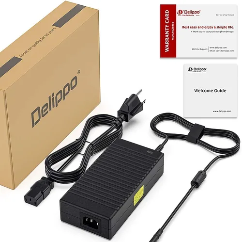 Vista 6 de Delippo Cargador adaptador de CA para portátil ASUS adp-230gb b ROG Zephyrus M GM501 GM501GS-XS74 ADP-230GB B GR8 II-6GT016Z ROG GR8 II-T094M GX501