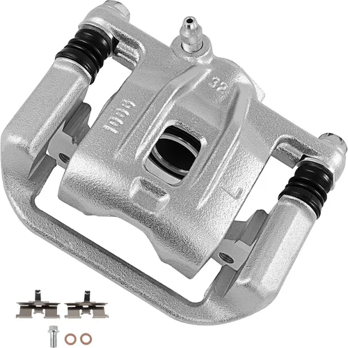 Vista 10 de cciyu Conjunto de pinza de freno trasera izquierda 18B4644A con soporte para Buick Rendezvous, para Chevy Venture, para Oldsmobile Silhouette