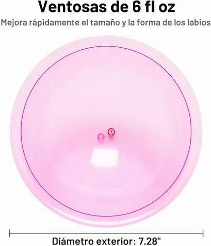 Vista 4 de weiwei Copas de terapia de vacío de glúteos en forma de L, ventosas en forma de trasero, 6.1 fl oz, accesorios para máquina de ventosas al vacío