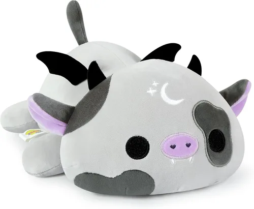 Vista 17 de Onsoyours Lindo peluche de vaca, suave peluche de aguacate amoroso, juguete de peluche esponjoso, almohada de aguacate, regalo para niños