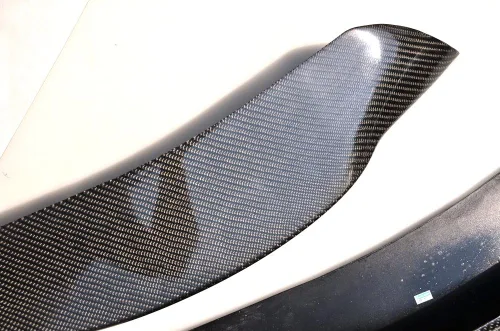 Vista 7 de Alerón de labio delantero de fibra de carbono, 2 unidades, compatible con BMW Z4 E89 2009-2016