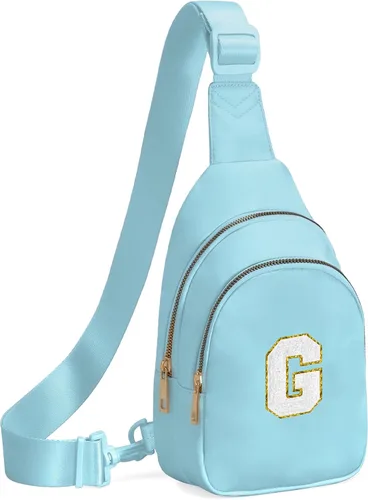 Vista 148 de Regalos de cumpleaños Viverte para niñas de 7, 8, 9, 10, 11, 12, 13 años, pequeño bolso cruzado de hombro con inicial, bolso cruzado de hombro
