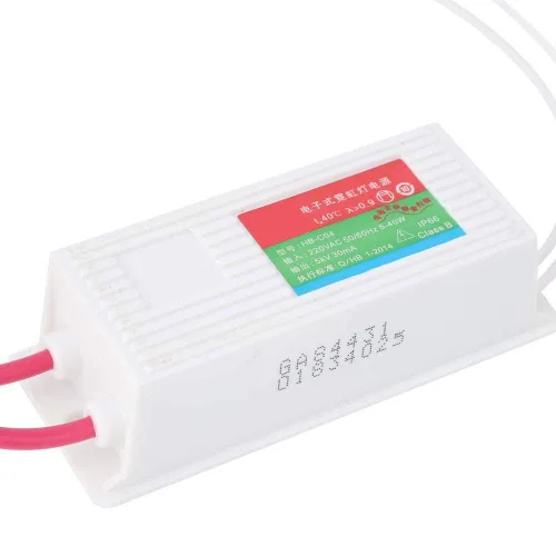 Vista 4 de Cosiki Transformador de señal de neón Transformador electrónico de luz de neón para señal de alimentación rectificador Luz de neón electrónica