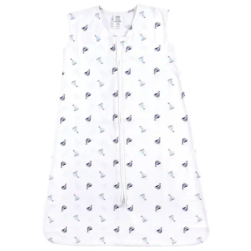 Vista 35 de Luvable Friends - Saco de dormir para bebé sin mangas, diseño unisex, Saco de dormir de algodón sin mangas, saco de dormir, manta, 0-6 meses
