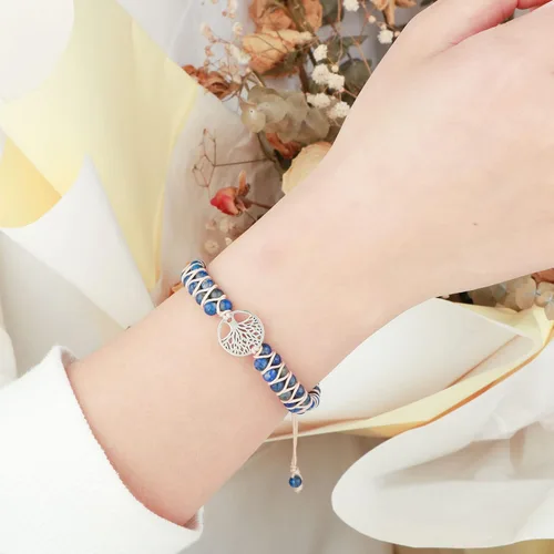 Vista 2 de JoycuFF Pulseras de piedra natural para hombres y mujeres, regalos de pareja para novia, novio, esposa, marido, joyería de amistad para él o ella