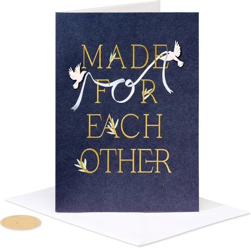 Vista 4 de Tarjeta de boda Papyrus (Gente increíble)