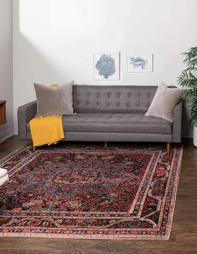 Vista 15 de Unique Loom Timeless Collection - Alfombra de área (2 pies x 3 pies 1 pulgada, ovalada, crema/marfil)