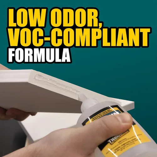 Vista 5 de Titebond 4 onzas. Adhesivo para juntas de moldura de PVC