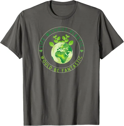 Vista 89 de Life Without Plastic Ecology Planet Original Vegan Gift T-Shirt