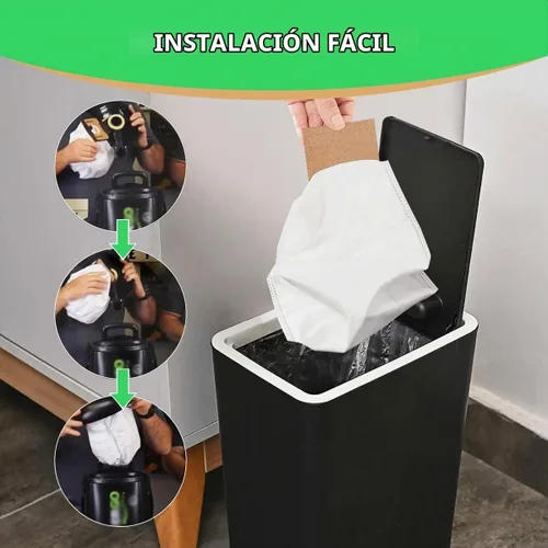 Vista 5 de Paquete de 12 bolsas VACBP6 compatibles con aspiradora Atrix Ergo de 8 cuartos de galón, modelos: VACBPAI VACBP36V VACBP1 Paquete de 12 bolsas