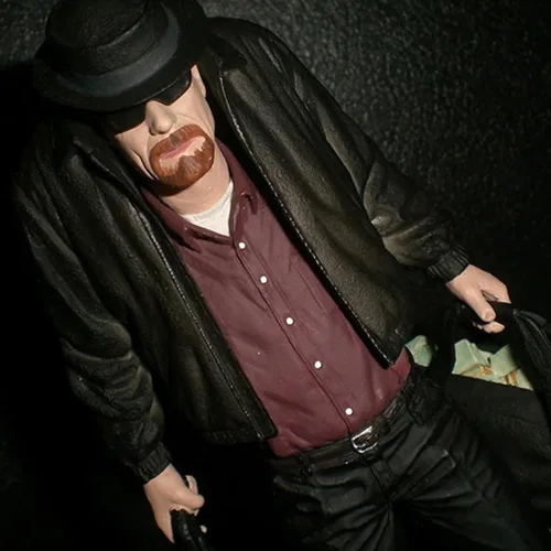 Vista 4 de Figura de acción Heisenberg Walter de Bad Breaking de Mezco Toyz, de 6 pulgadas